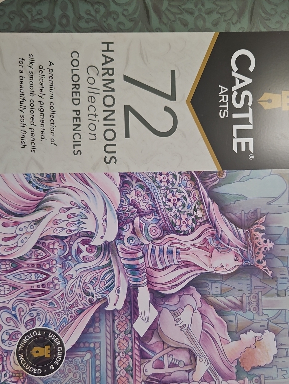 72 Pcs.setCastle Harmonious Collection Colored Pencils New